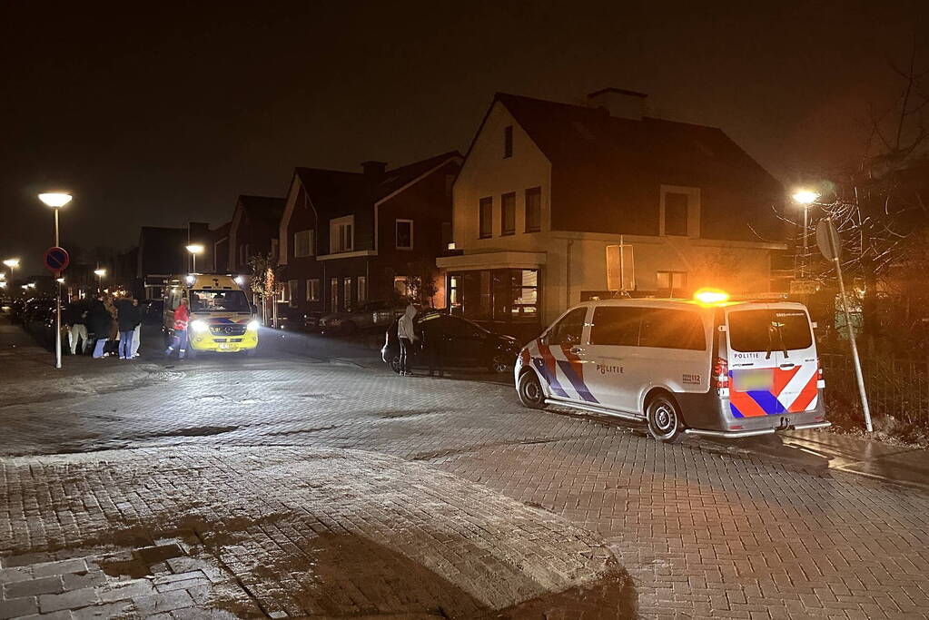 Botsing tussen auto en voetganger