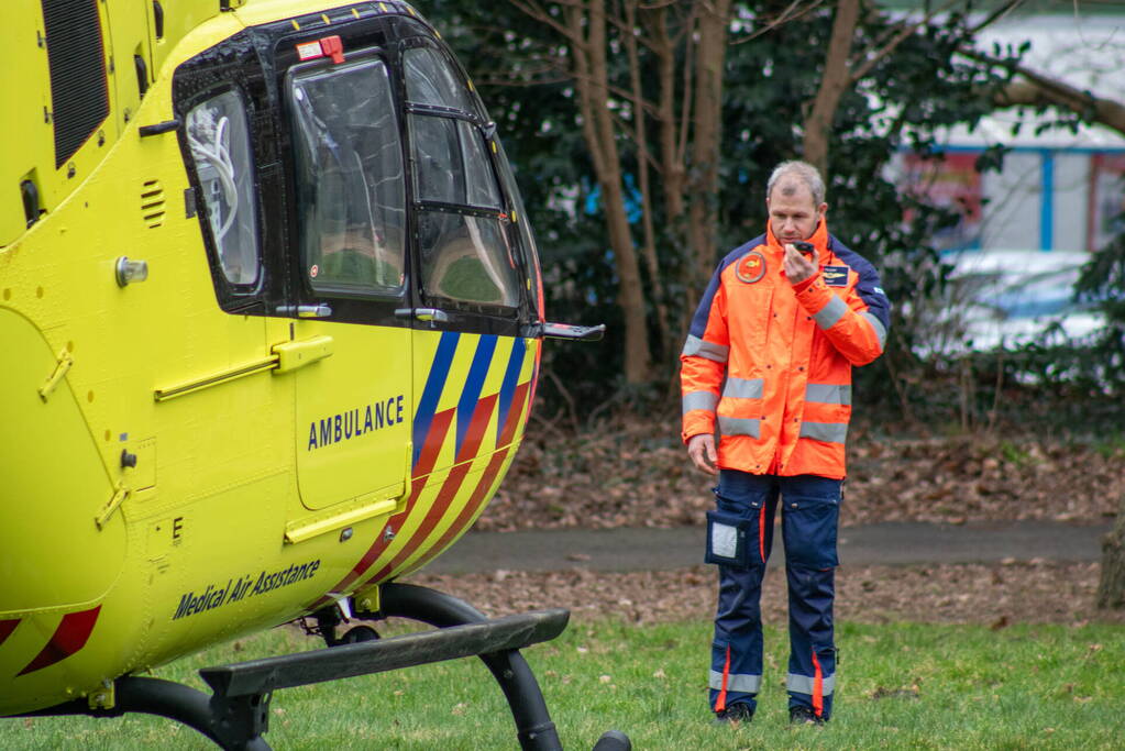 Traumahelikopter ingezet bij medische noodsituatie