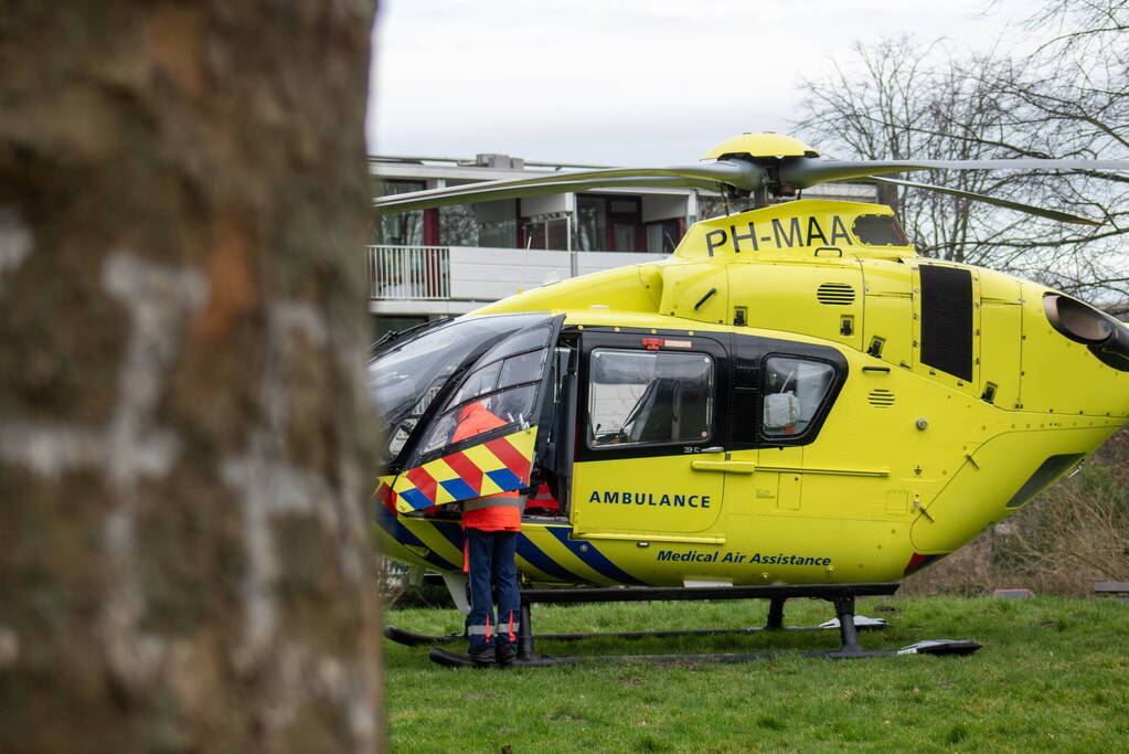 Traumahelikopter ingezet bij medische noodsituatie