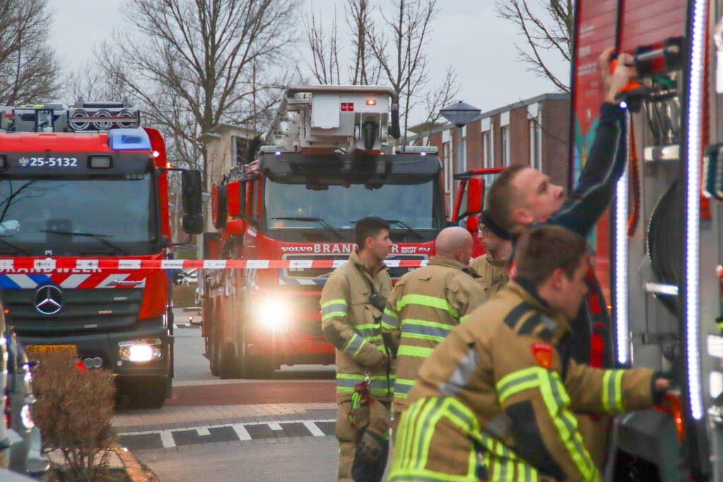 Stoom uit badkamer zorgt voor brandweerinzet