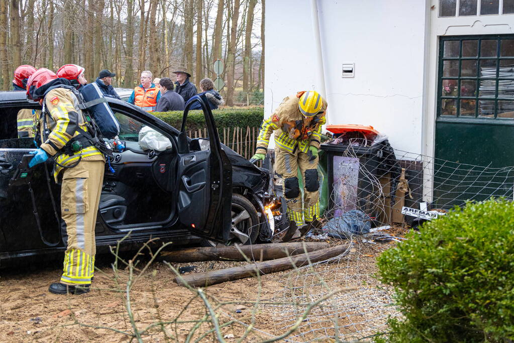 Automobilist ramt woning