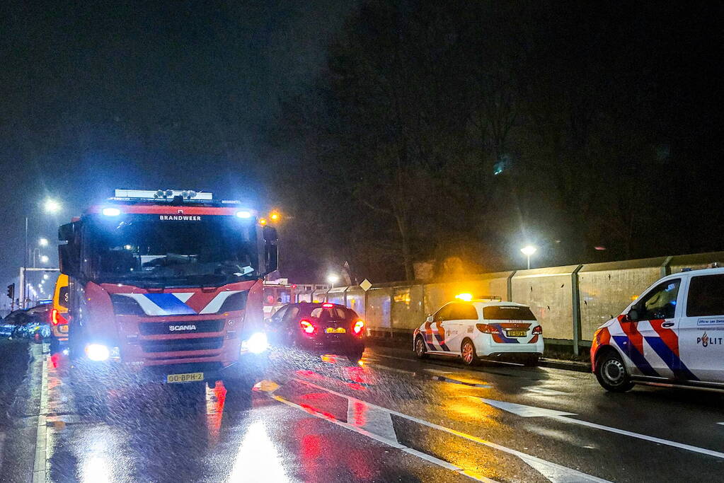Meerdere voertuigen betrokken bij ernstig ongeval