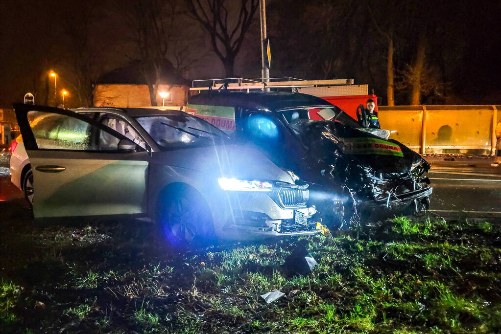 Meerdere voertuigen betrokken bij ernstig ongeval