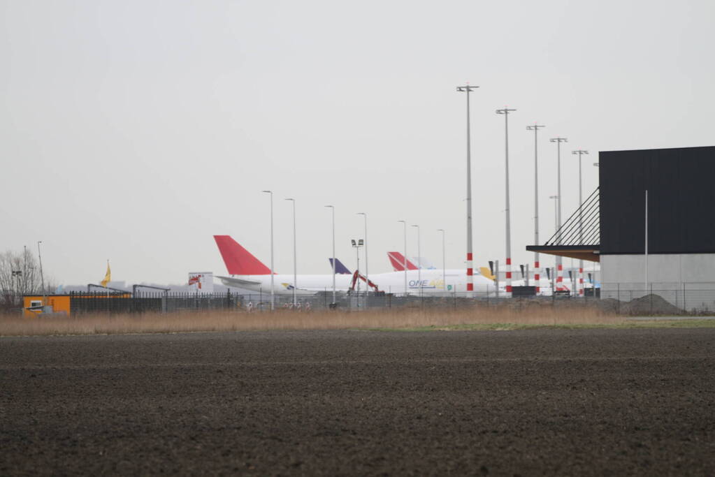 Groot alarm vanwege vliegtuig in de problemen