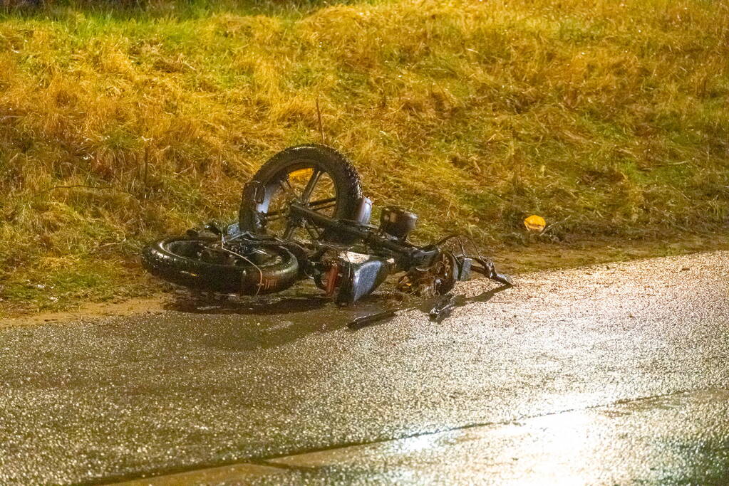 Automobilist rijdt door na ongeval met fatbike