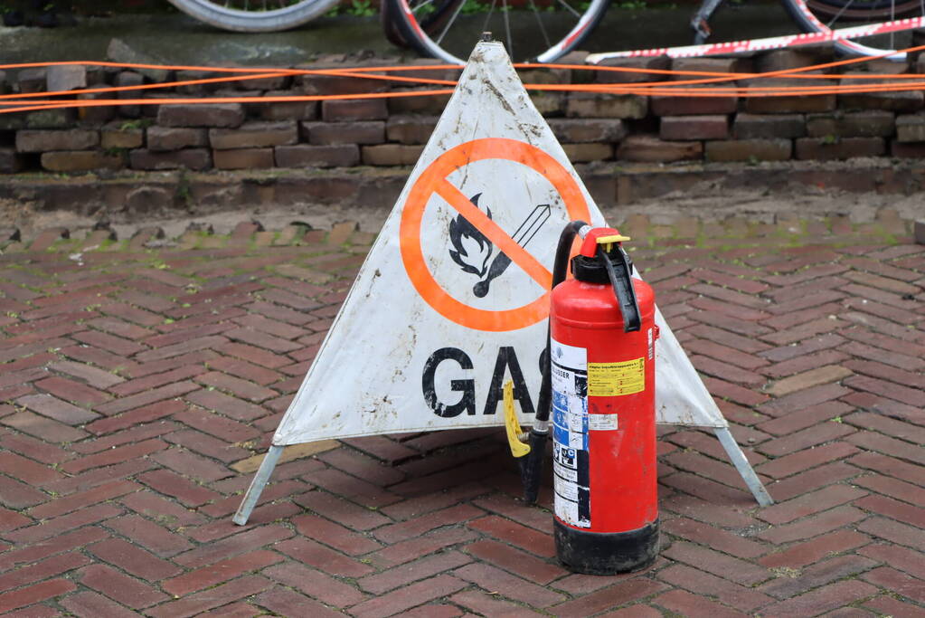 Aanleg glasvezel zorgt wederom voor gaslekkage