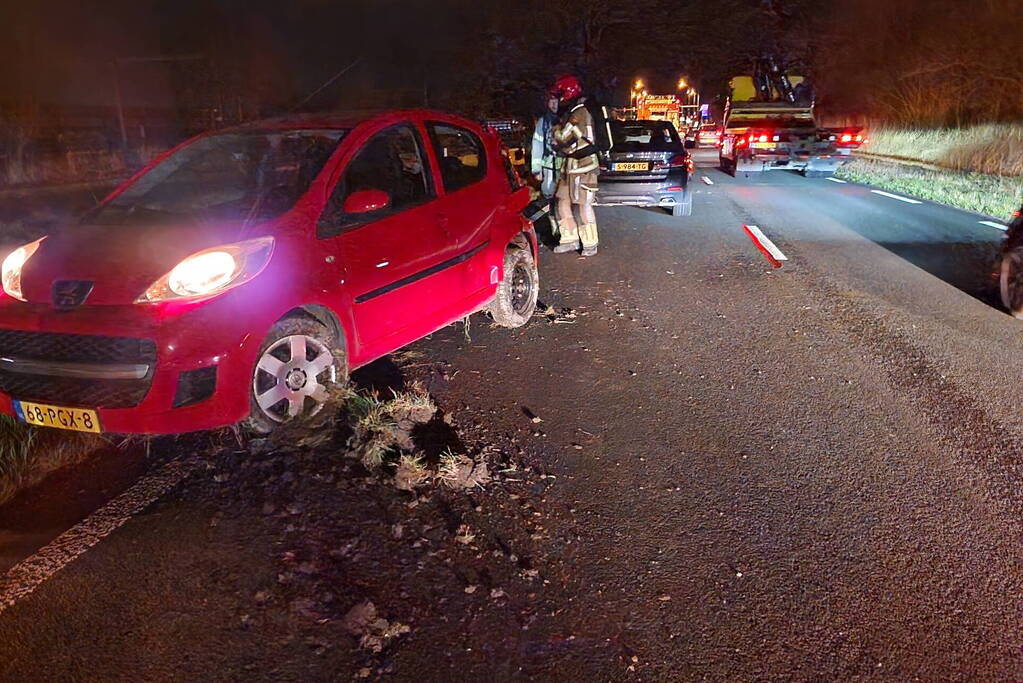 Automobilist slaat op de vlucht na ongeval