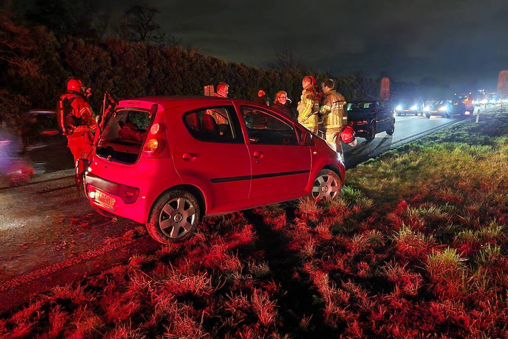 Automobilist slaat op de vlucht na ongeval