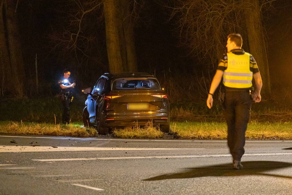 Veel schade bij botsing op kruising