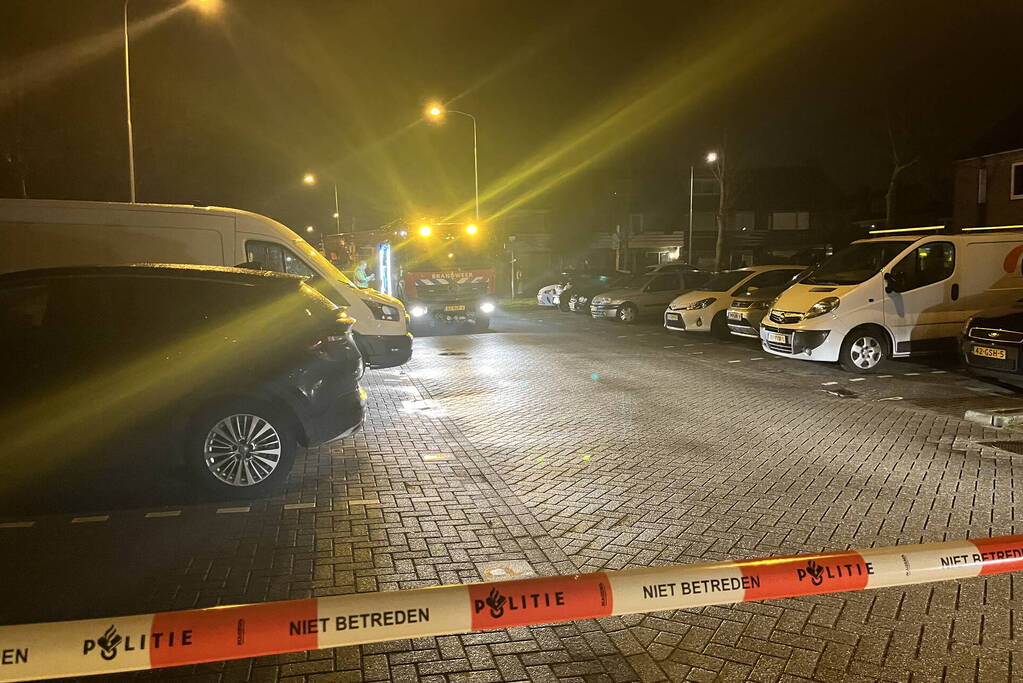 Brand in woning snel geblust