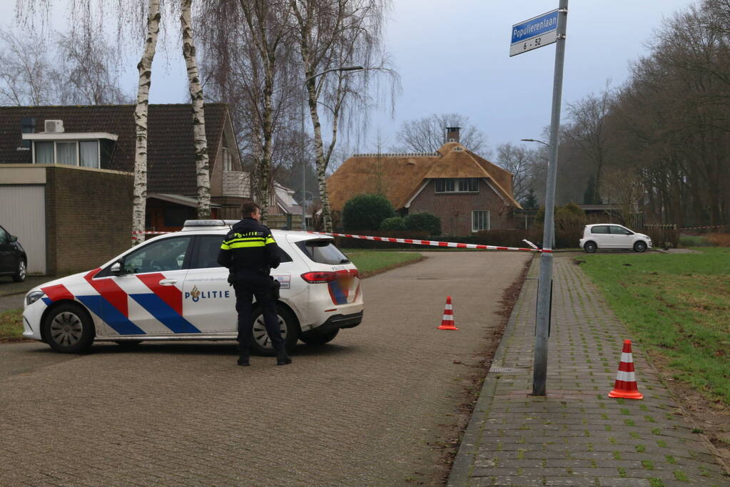 Groot gebied afgezet vanwege verdacht pakket EOD aanwezig
