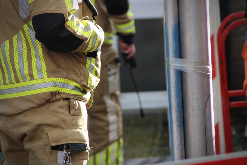 Gasleiding geraakt tijdens werkzaamheden