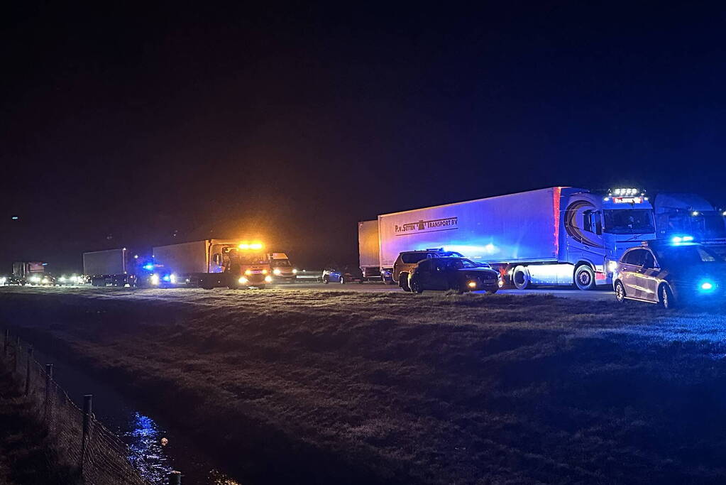 Motorrijder gewond bij ongeval