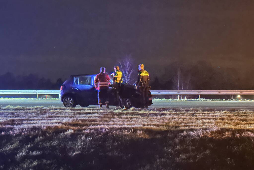 Motorrijder gewond bij ongeval