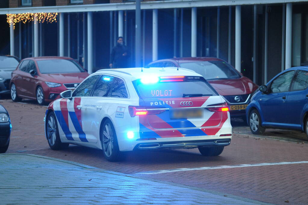 Traumaheli landt voor medische noodsituatie