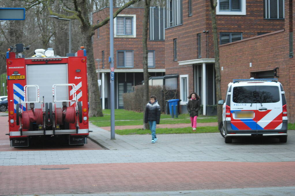 Traumaheli landt voor medische noodsituatie