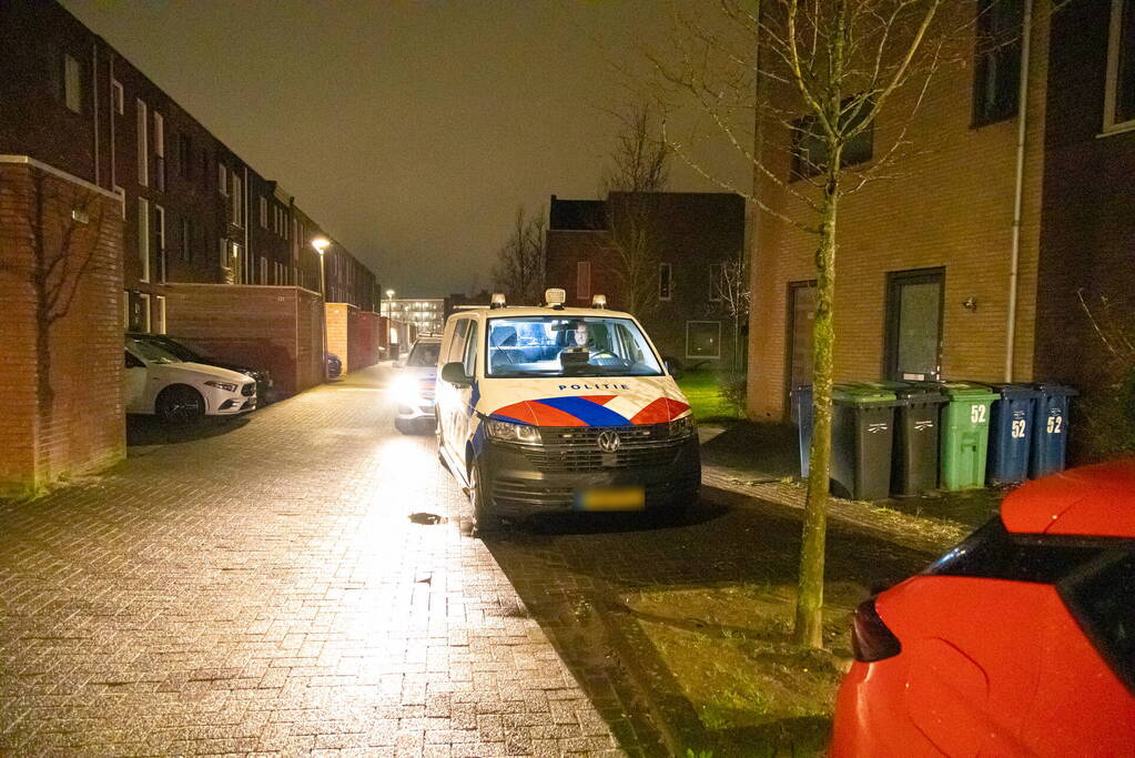 Overval op woning verdachte op de vlucht