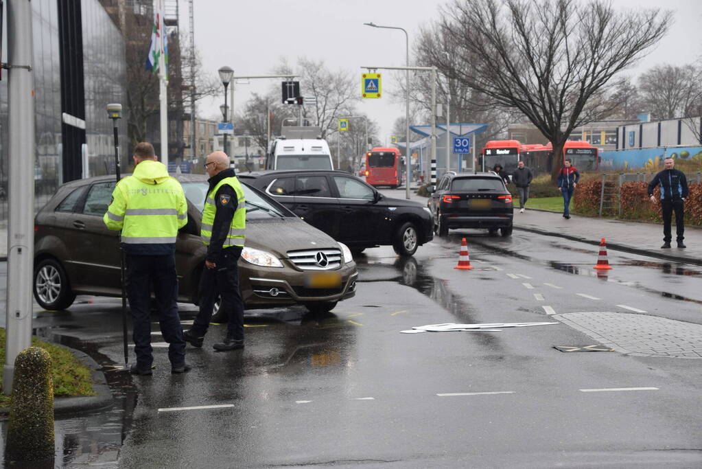 Fietser gewond bij aanrijding met automobilist