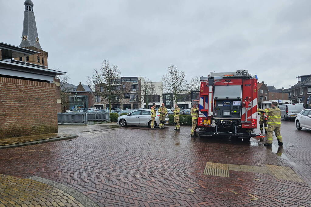 Flinke wateroverlast bij de Rabobank