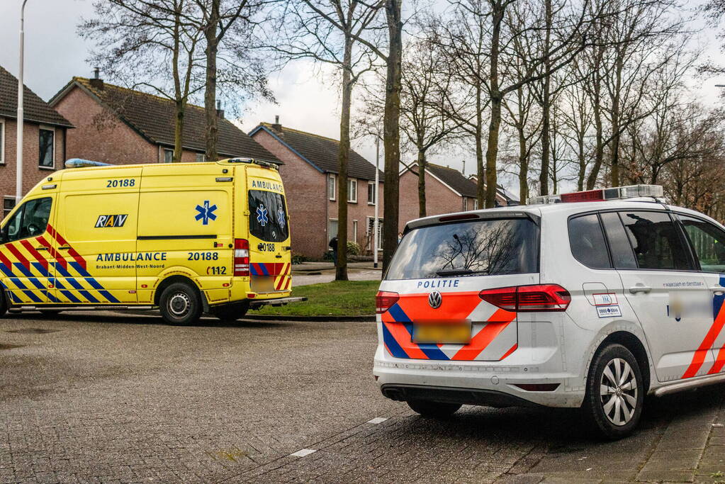 Fietser geschept door automobilist