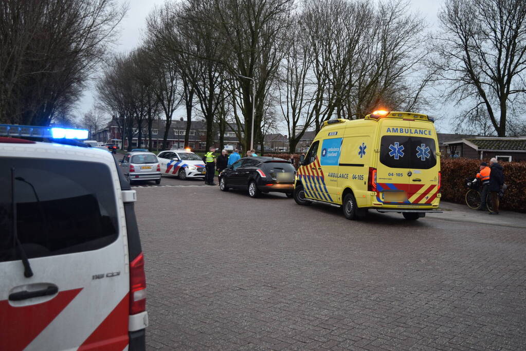 Fietser aangereden door automobilist