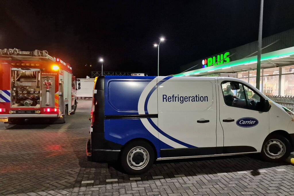 Hulpdiensten ingezet voor damp in supermarkt na springen van leiding