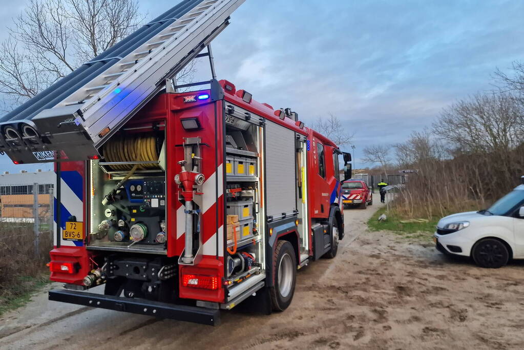 Brandstichting in duingebied door jeugd