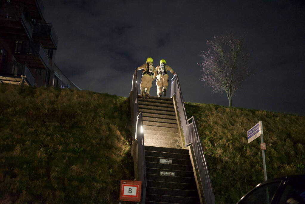 Woning vol rook door inbraakalarm