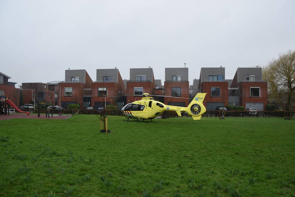 Traumateam ingezet voor medische noodsituatie in een woning