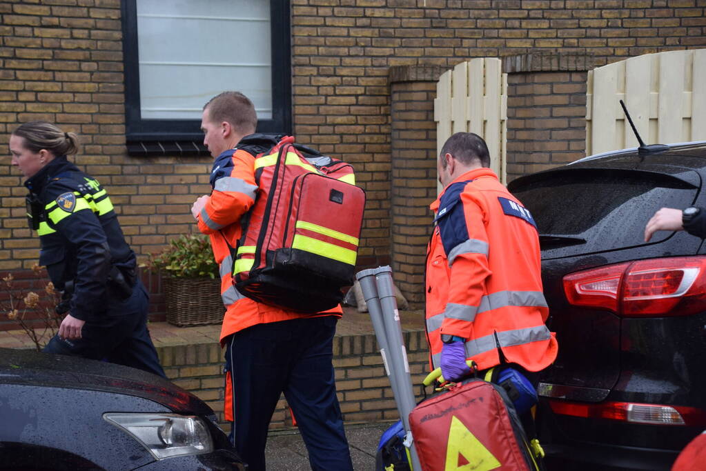 Traumateam ingezet voor medische noodsituatie in een woning