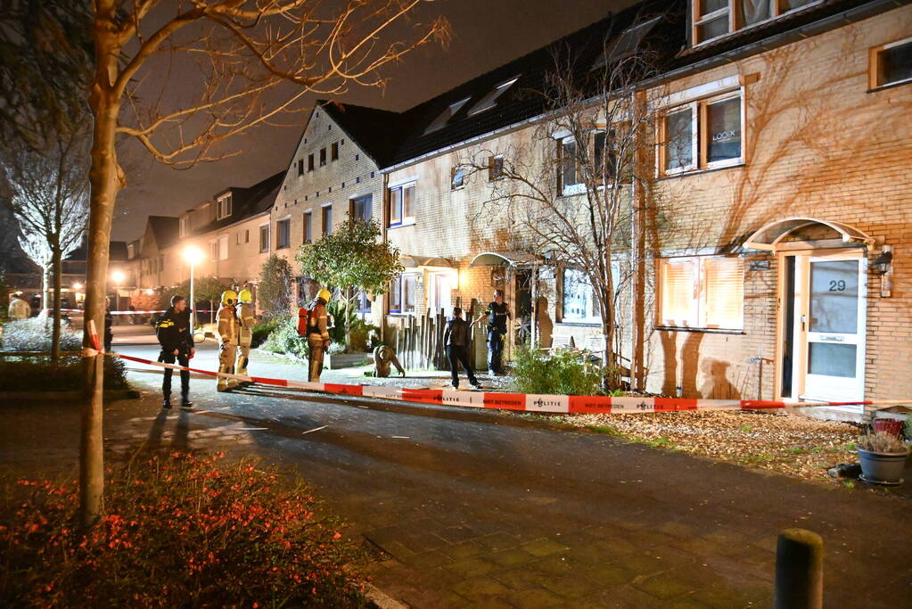 Opnieuw explosie bij woning