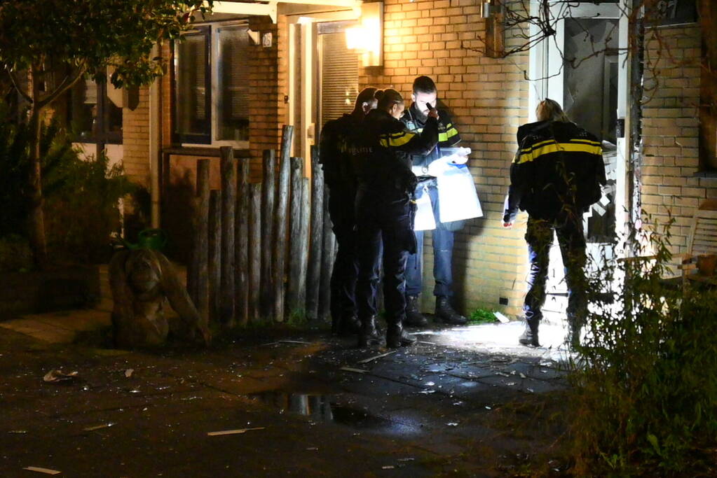 Opnieuw explosie bij woning
