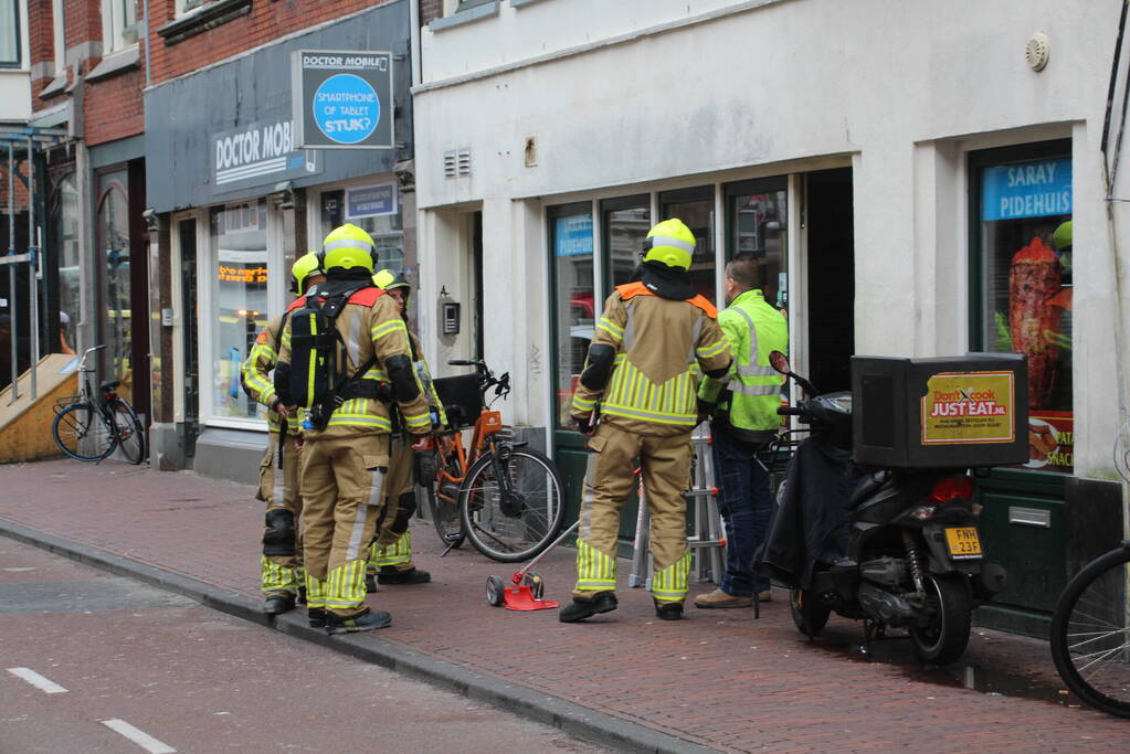 Straat afgesloten vanwege gaslekkage