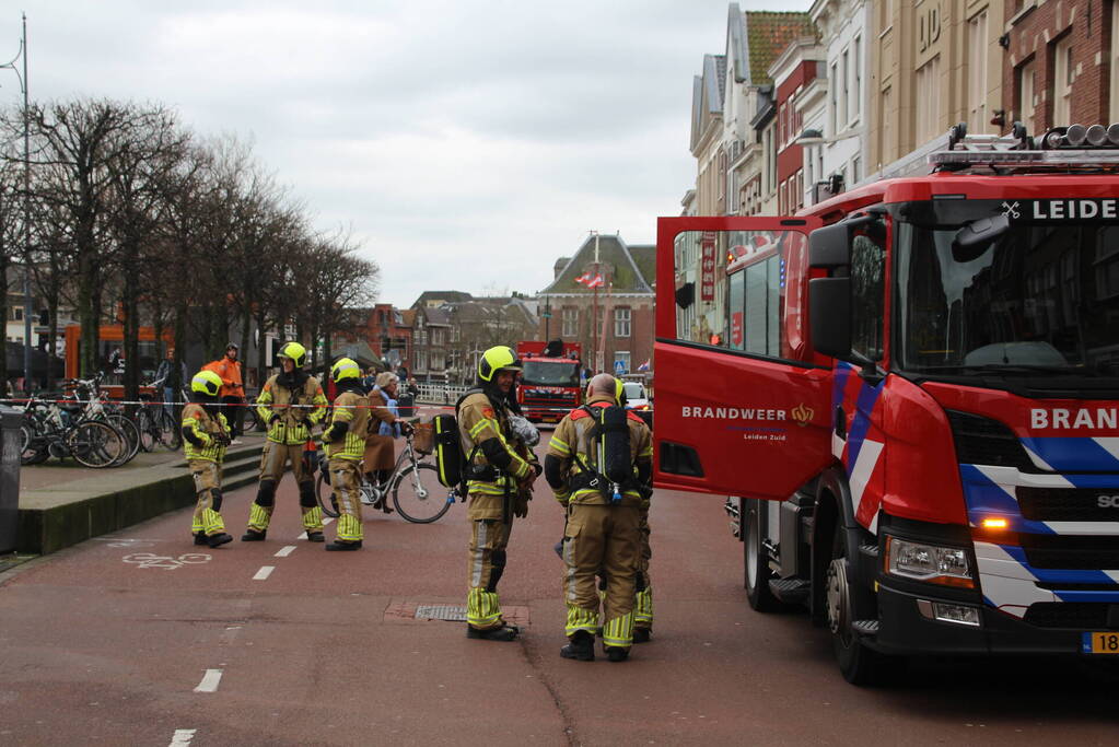 Straat afgesloten vanwege gaslekkage