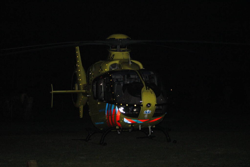 Traumahelikopter ingezet voor medische noodsituatie