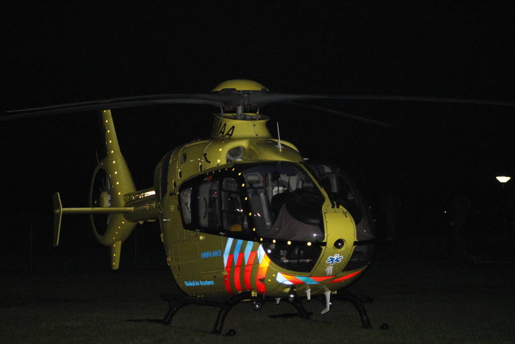 Traumahelikopter ingezet voor medische noodsituatie