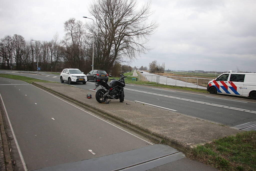 Motor flink beschadigd bij ongeval