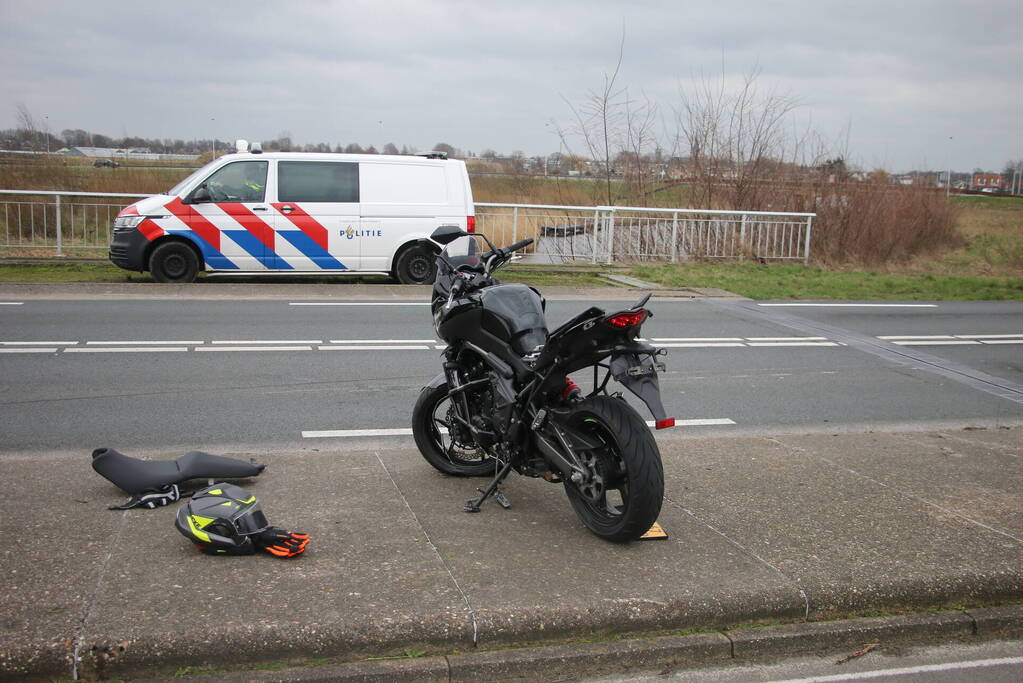 Motor flink beschadigd bij ongeval