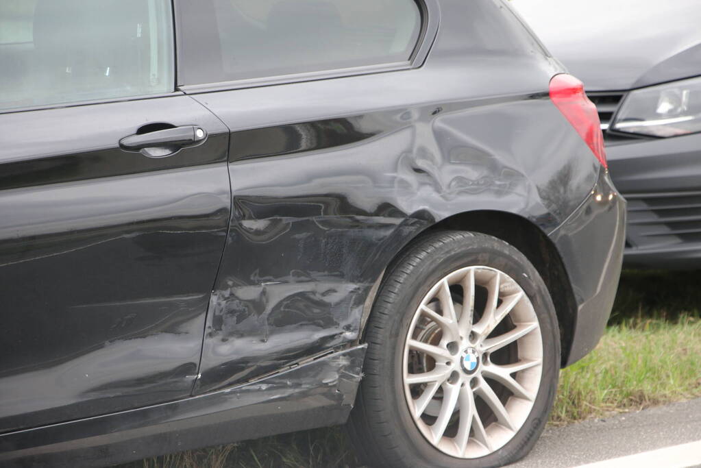 Motor flink beschadigd bij ongeval