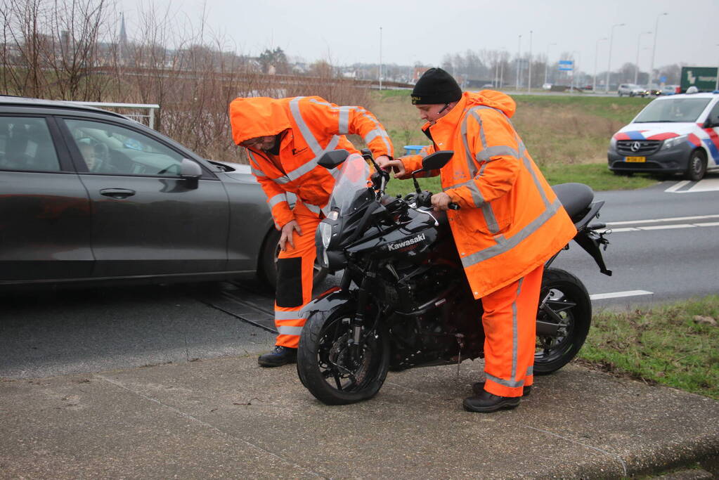 Motor flink beschadigd bij ongeval
