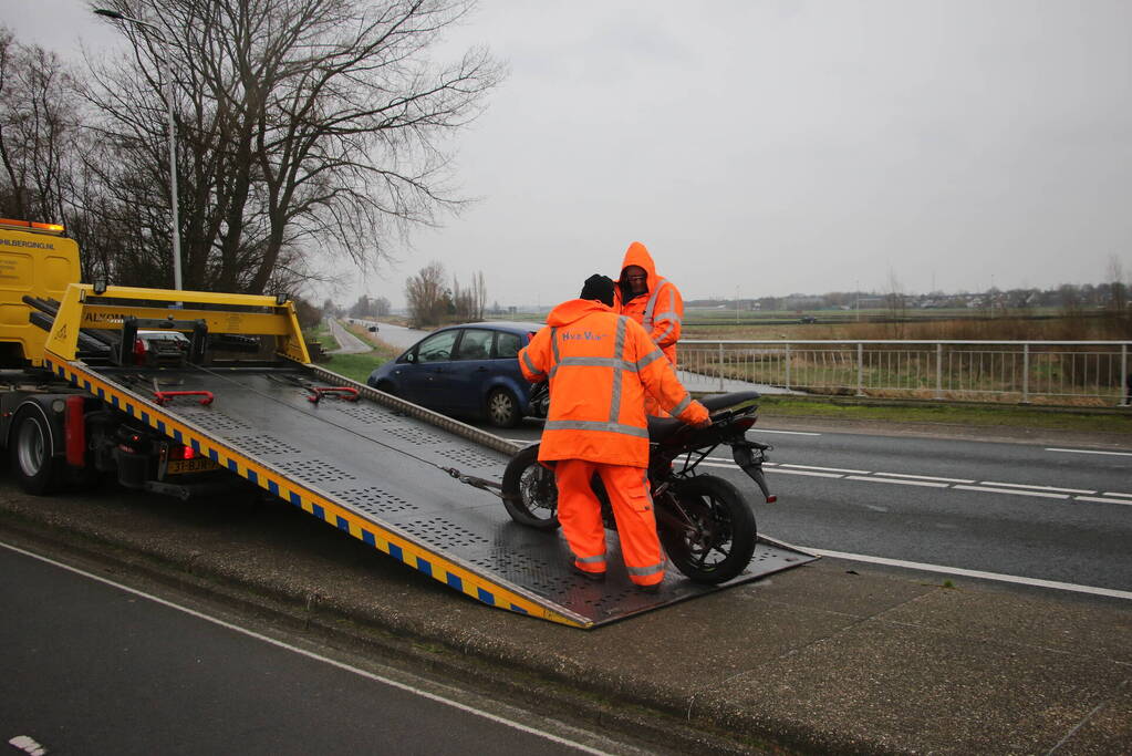 Motor flink beschadigd bij ongeval