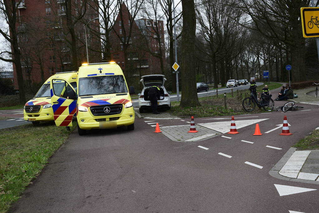 Fietser zwaargewond bij botsing met fietser
