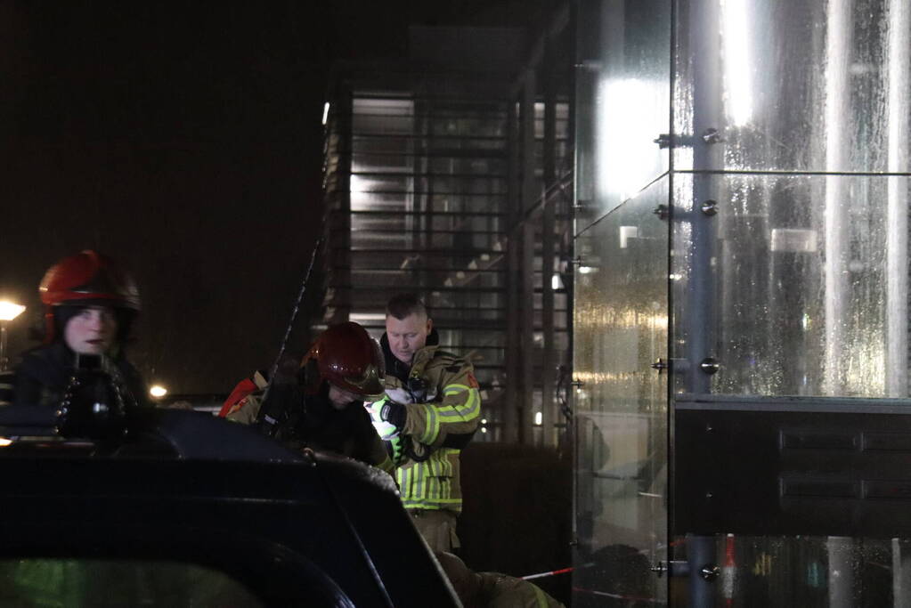 Flinke rookontwikkeling bij brand in woning