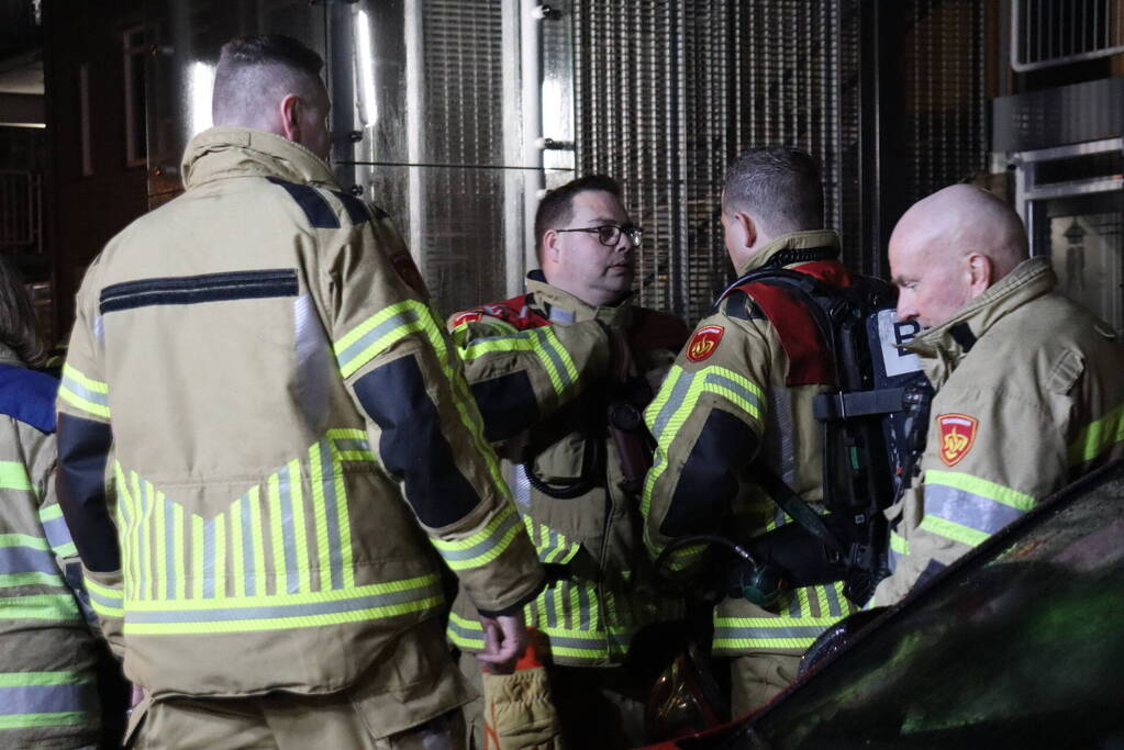 Flinke rookontwikkeling bij brand in woning