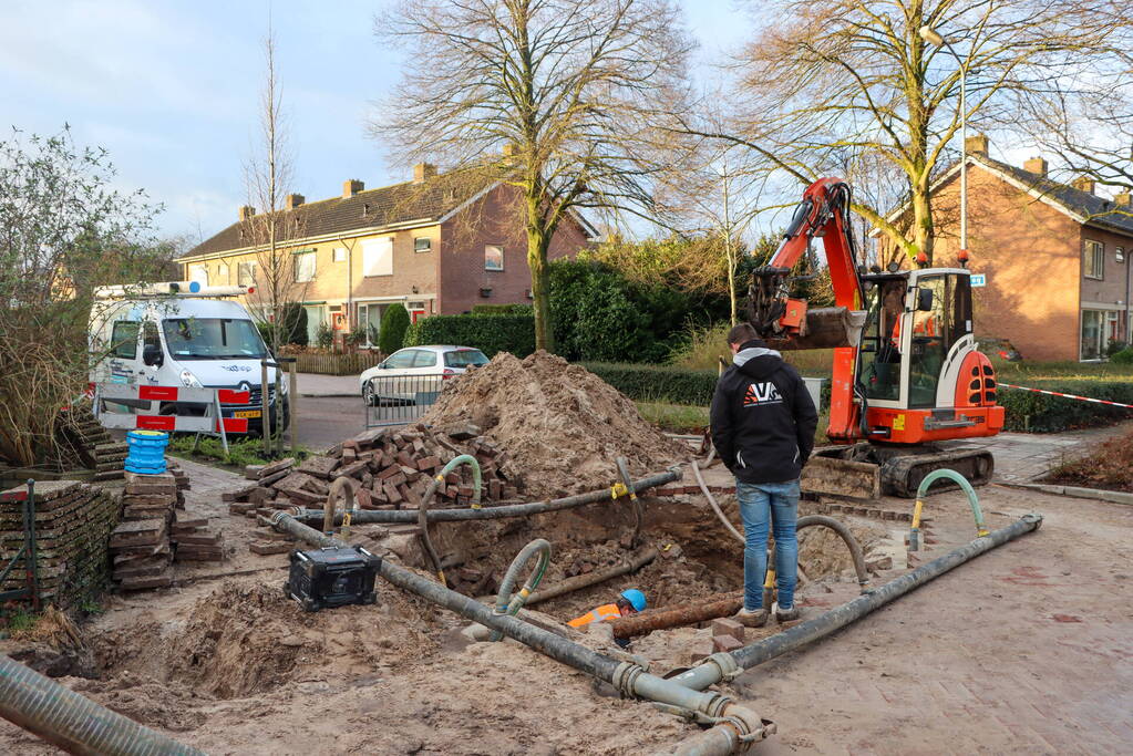 Deel van de veluwe sinds middernacht zonder water
