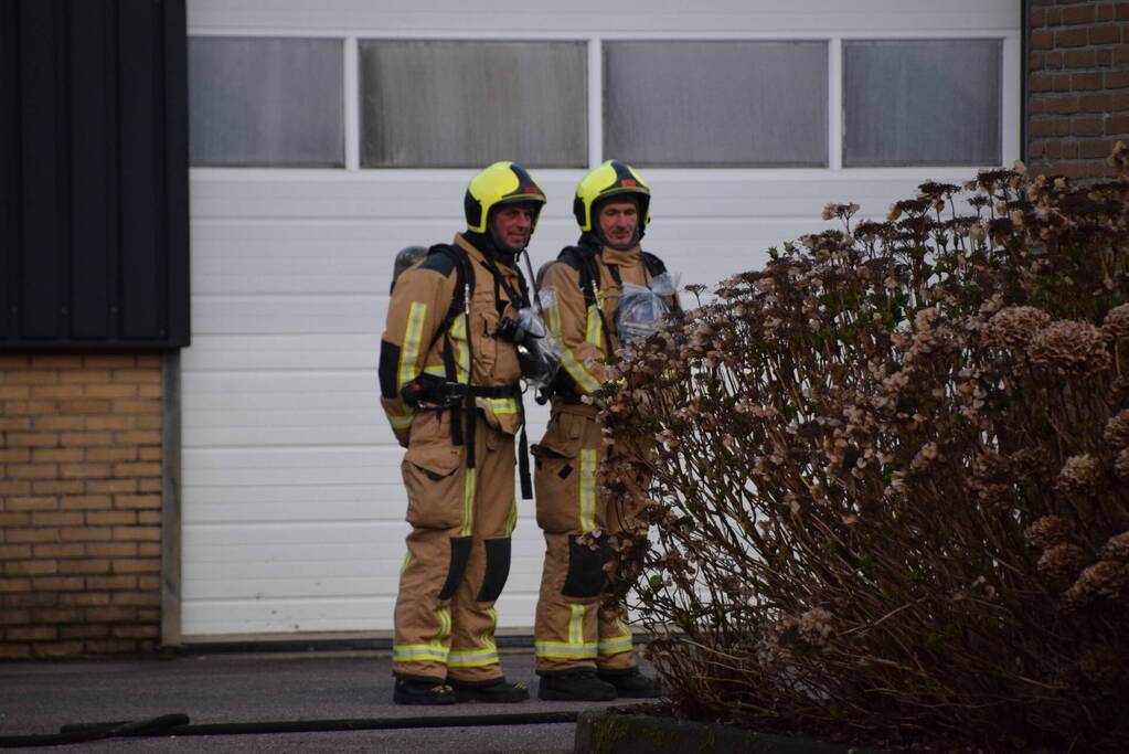 Onderzoek naar mogelijke woningbrand