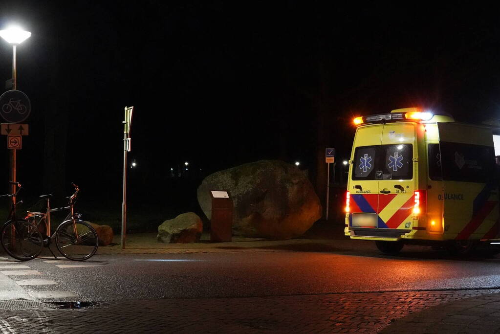 Fietser gewond na valpartij