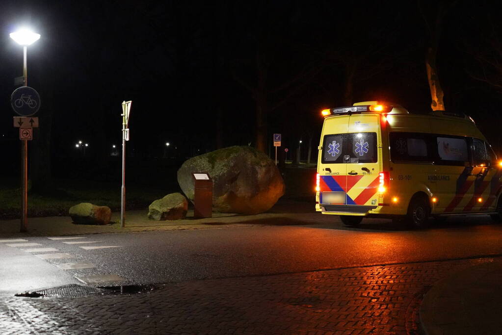 Fietser gewond na valpartij