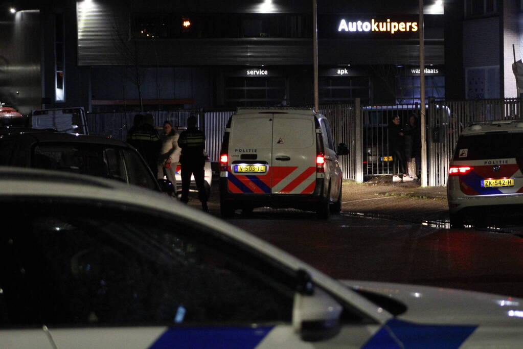 Massale politie-inzet voor steekpartij