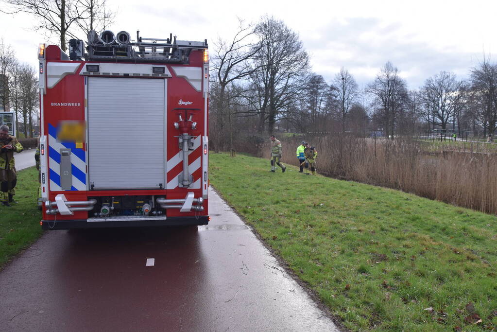 Mogelijk aangereden waterhoen houdt hulpdiensten bezig